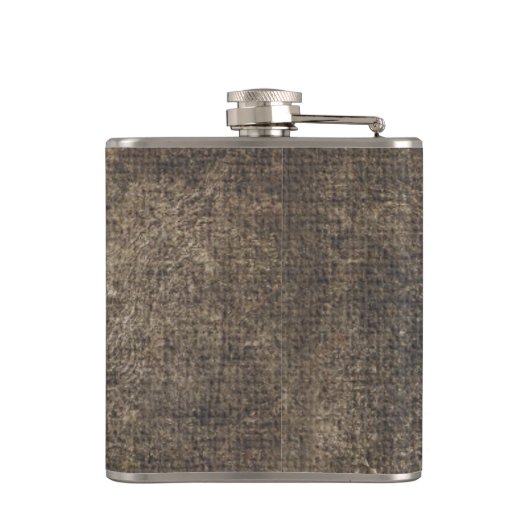 Groom Flask Mustache Flachmann (Rückseite)