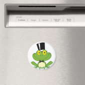 Groom Frog Cartoon Magnet (In Situ (Geschirrspüler))