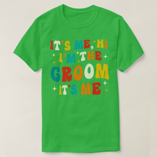 Groom Geschenke Hochzeit Ankündigung Funny Groom T-Shirt (Design vorne)