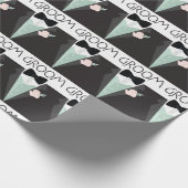 Groom Geschenkpapier (Ecke)
