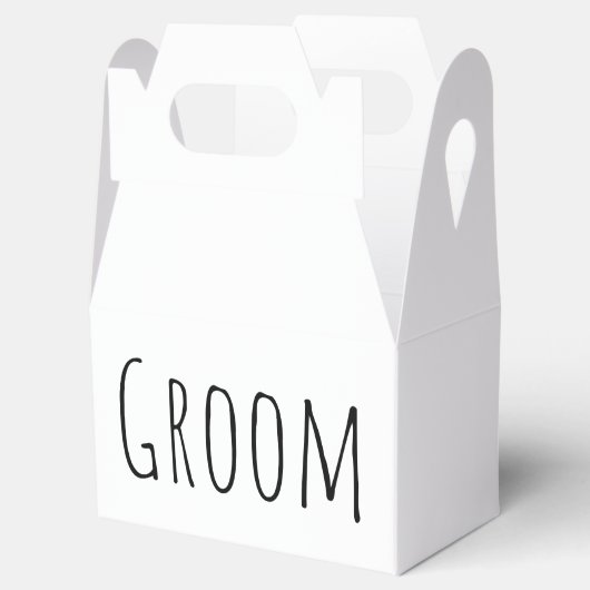 Groom Geschenkschachtel (Geöffnet)