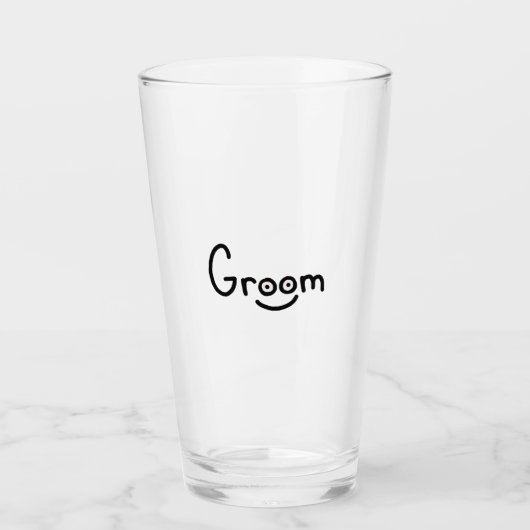 Groom Glas (Vorderseite)