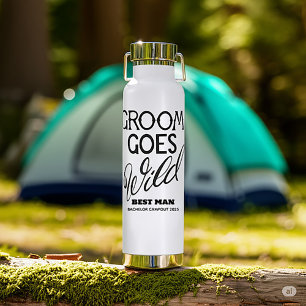 Groom Goes Wild Bachelor Party Trinkflasche