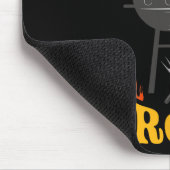 Groom Grillen Grill Smoker und Grill Koch Mousepad (Ecke)