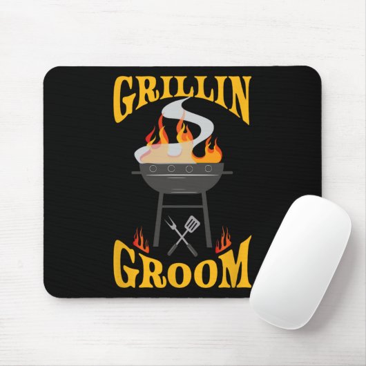 Groom Grillen Grill Smoker und Grill Koch Mousepad (Mit Mouse)
