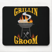 Groom Grillen Grill Smoker und Grill Koch Mousepad (Vorne)