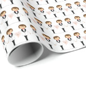 Groom & Groom Geschenkwrap Geschenkpapier (Rolleneckpunkt)
