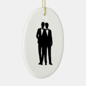 Groom-Hochzeit Keramikornament (Rechts)