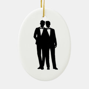 Groom-Hochzeit Keramikornament
