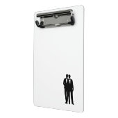Groom-Hochzeit Mini Klemmbrett (Gewinkelt2)