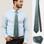 Groom Hochzeit subtil elegant blau Krawatte
