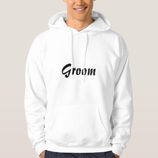 Groom hoodie (Vorderseite)