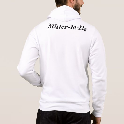 Groom Hoodie (Rückseite)