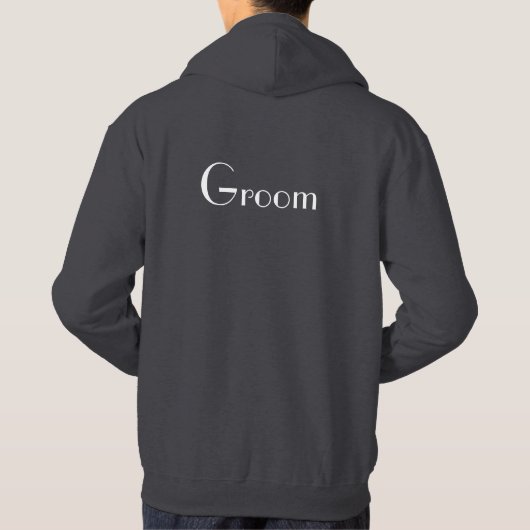 Groom Hoodie (Rückseite)