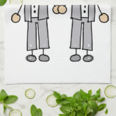 Groom I Geschirrtuch (Gefaltet)