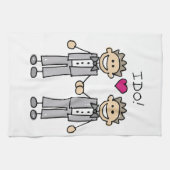 Groom I Geschirrtuch (Horizontal)