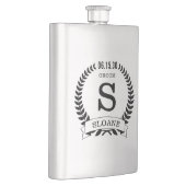 Groom Initial Flachmann (Rechts)