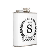 Groom Initial Flachmann (Rechts)