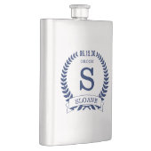 Groom Initial Flachmann (Rechts)