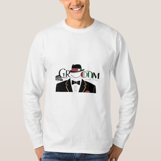 Groom Italienisches Inspiriertes Shirt (Vorderseite)