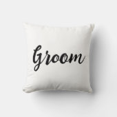 Groom Kissen (Vorderseite)