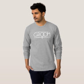 GROOM Lettern Art Deco Hochzeit Probe T-Shirt (Vorne ganz)