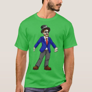 Groom mit Sonnenbrille und Zylinder T-Shirt