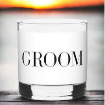 Groom Modernes Personalisiertes Minimalistisch