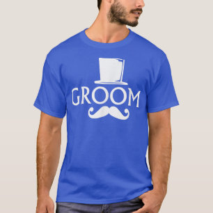 Groom Mustache und Top Hat Wedding Bachelor Party