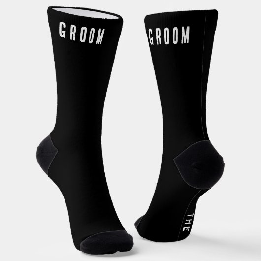 Groom oder Secret Message für Brillen auf den Sock Socken (Gewinkelt)