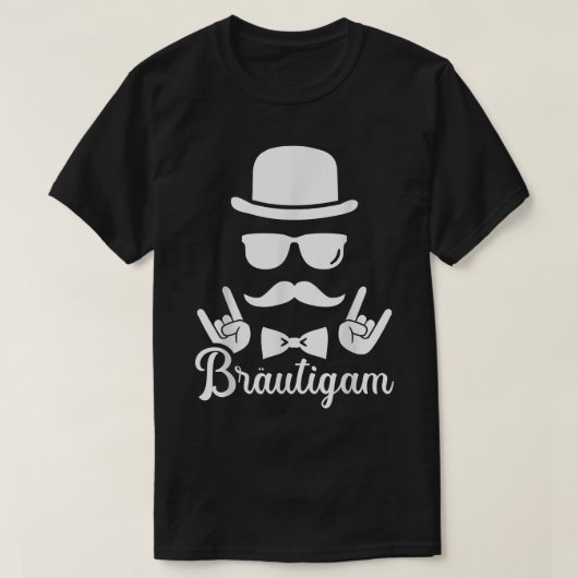 Groom-Party T-Shirt (Design vorne)