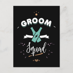 Groom Postkarte