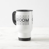 Groom Reisebecher (Vorderseite Links)