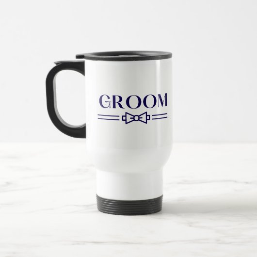 Groom Reisebecher (Links)