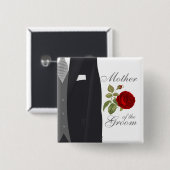 Groom’s Wedding Party Button (Vorne & Hinten)