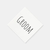 Groom Serviette (Ecke)