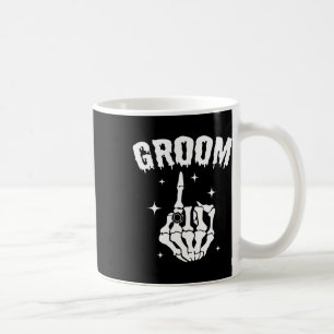 Groom Skeleton Hand Wedween Paare Matc Kaffeetasse