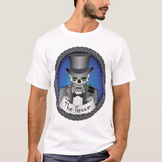 Groom Skull - Blau T-Shirt