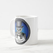 Groom Skull Kaffeetasse (Vorderseite Links)