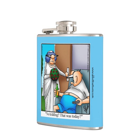 Groom Spaß Flask Geschenk Flachmann (Links)