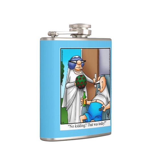 Groom Spaß Flask Geschenk Flachmann (Rechts)