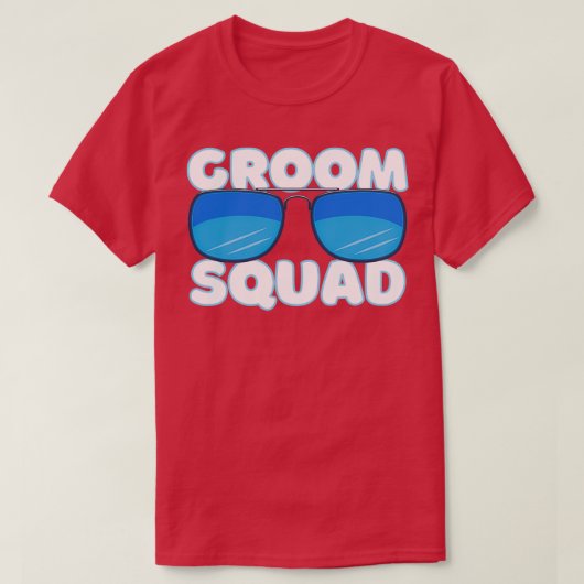 Groom Squad 17 T-Shirt (Design vorne)