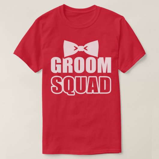 Groom Squad Bachelor Party 3 T-Shirt (Design vorne)