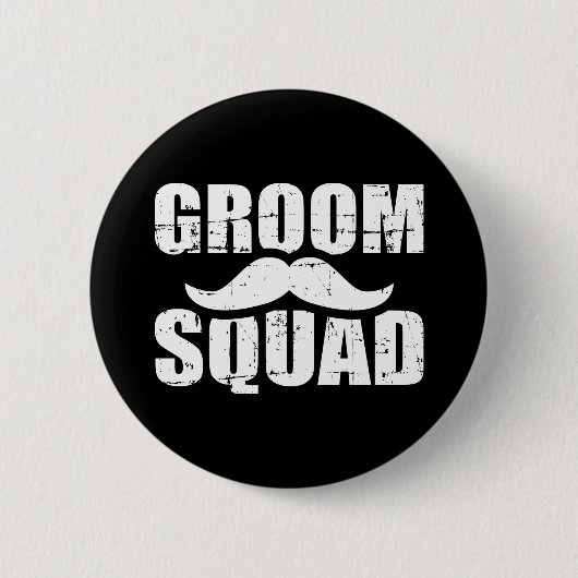 Groom Squad Bachelor Party Button (Vorderseite)
