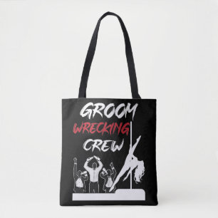 Groom Squad Bachelor Party Drinks Crew Tasche