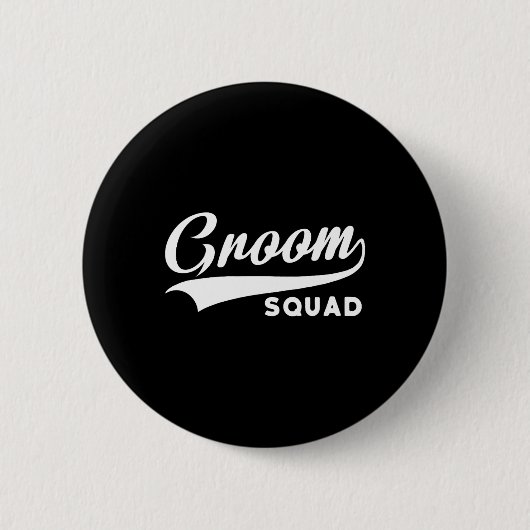 Groom Squad - Bachelor Party - Hochzeit 1 Button (Vorderseite)
