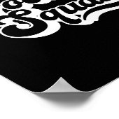 Groom Squad Bachelor Party Männer Crew Matching Gr Poster (Ecke)
