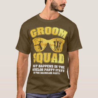 Groom Squad Bucks Groom Trauzeugen Bachelor Party T-Shirt