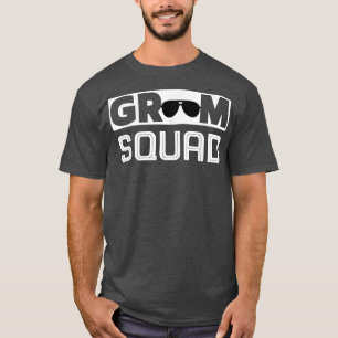 Groom Squad Funny Wedding Party Groom Team Hochzei T-Shirt