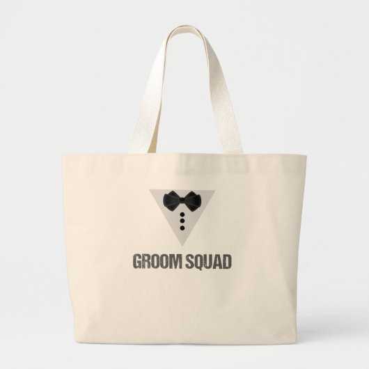 Groom Squad Jumbo Stoffbeutel (Vorne)
